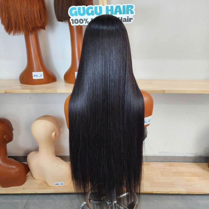 Straight Hair HD 7x7 Closure Wig Raw Hair Glueless -Vietnamese Hair Factory