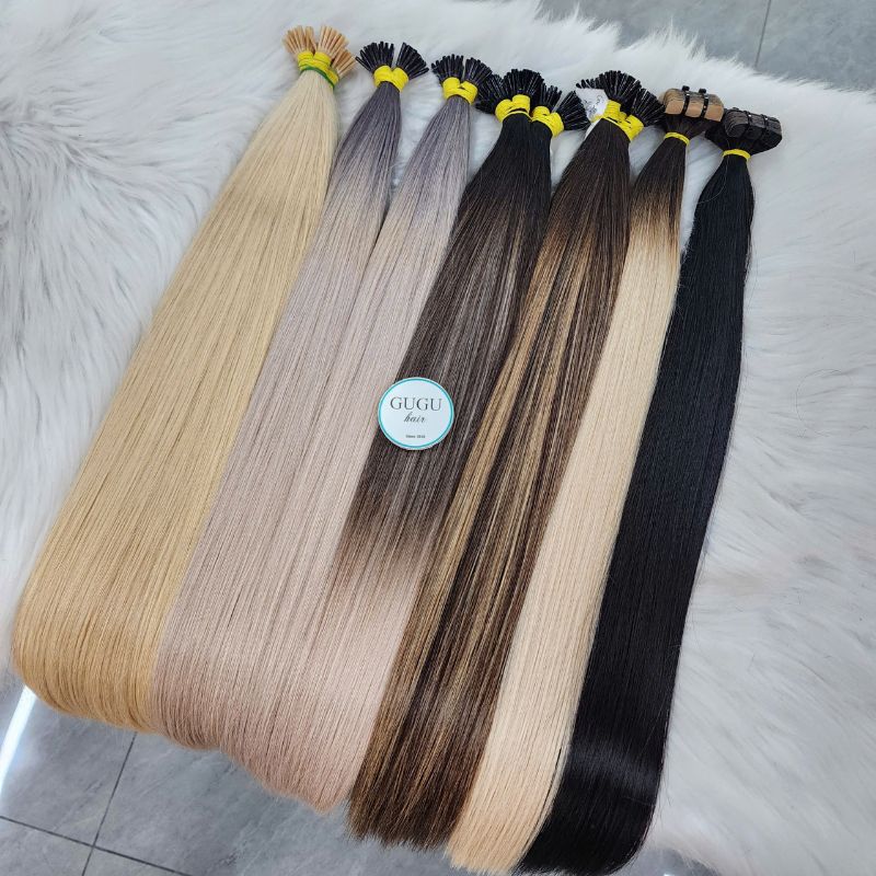Platinum Highlights on Black Hair: The Ultimate Guide to a Bold, High-Fashion Look 6 Top Picked Human Hair Extensions with Mixed Color Bone Straight Raw Vietnamese Hair