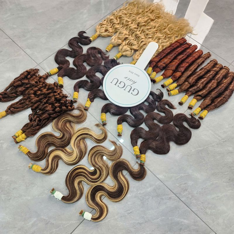 Wholesale Bulk Hair Vietnam – Best Price for Premium Quality 8 Wavy and Curly Bulk Hair Collection