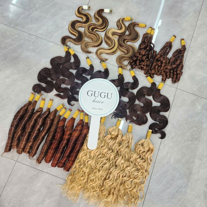 Wholesale Bulk Hair Vietnam – Best Price for Premium Quality 7 Wavy and Curly Bulk Hair Collection