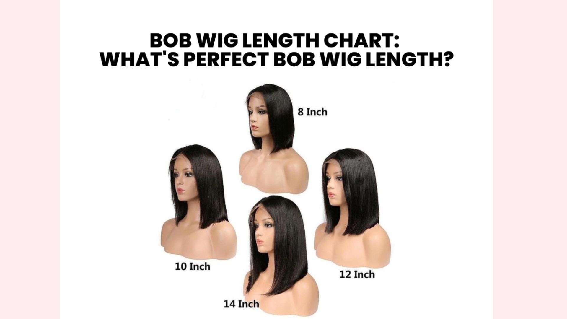Buy Bob Wigs – Human Hair Glueless HD Lace Bob Wigs for Sale 15 bob wig length chart