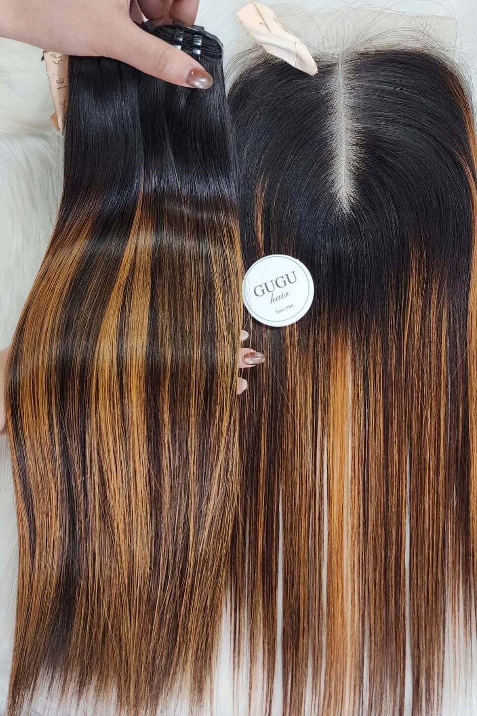 Lace Closure with Bundles Hair Set