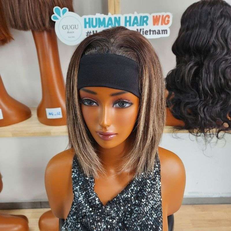 Can You Sleep in a Wig? What Experts Say 7 12 Inch Highlight Headband Short Bob Wigs