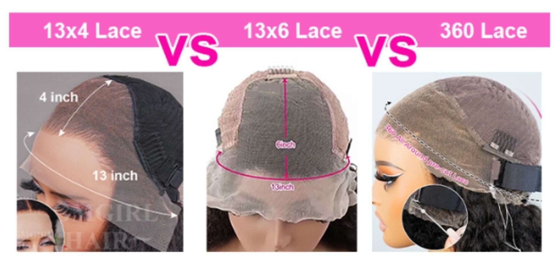 13x4 HD Lace Wigs vs 13x6 HD Lace Wigs