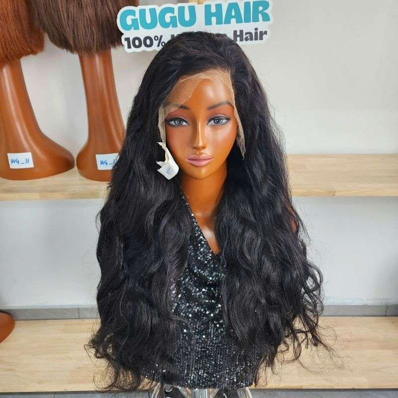 Top 10 beautiful wig models trending in 2025 3 30 inch Natural Black Body Wave Human Hair Wig