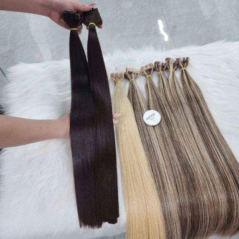 Top Trends in Hair Extensions for 2025 – African & European Beauty Looks 12 Best Selling Invisible Tape In Hair Extensions