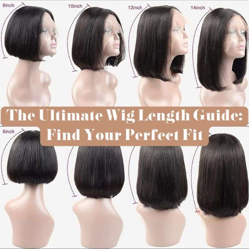 Bob Wigs Wholesale – How to Choose the Right Bob Wigs Supplier 3 Bob Wig Length Chart What's Perfect Bob Wig Length GUGU HAIR