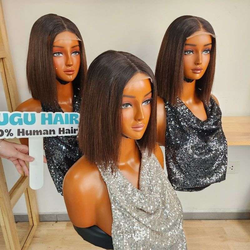 Lace Front Bob Human Hair Wigs
