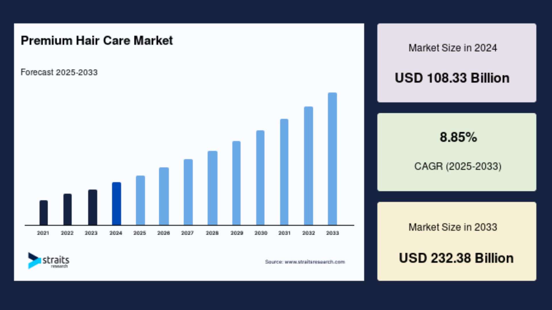 Premium Hair Care Market Size, Demand & Growth Report by 2033