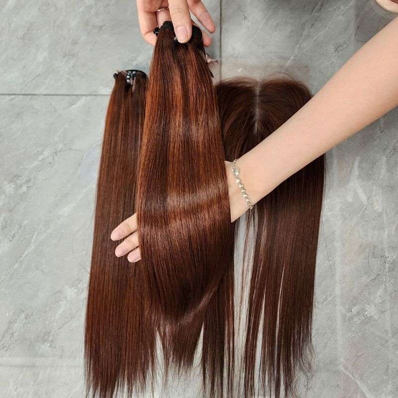 Premium Vietnamese Raw Human Hair Weft - Human Hair Extensions