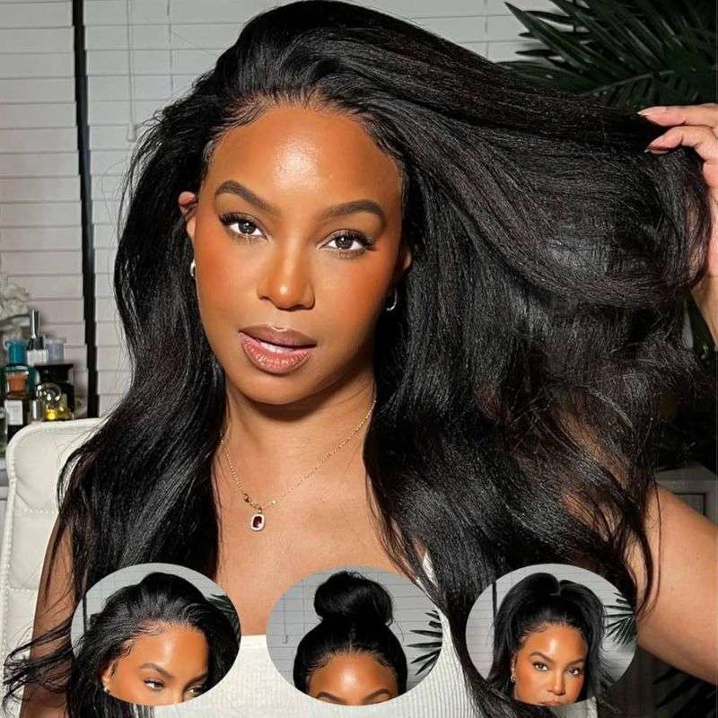 Top 10 Best Human Hair Wigs in 2025: Expert Reviews 5 Beauty Forever Kinky Straight Human Hair Wig