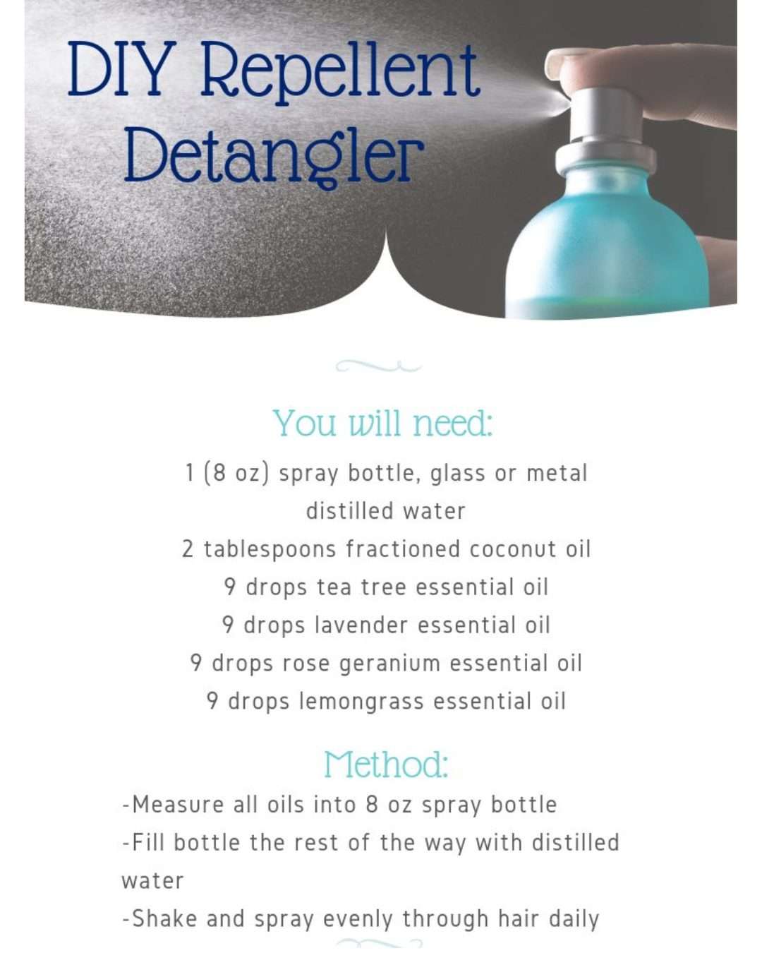 How to Fix Tangled Hair Fast – Easy Solutions for All Hair Types 9 DIY Detangling Spray Recipes