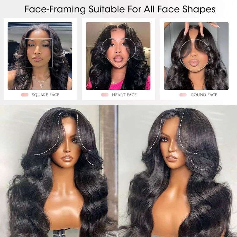 Face-Framing Highlight Wigs – Light Up Your Look