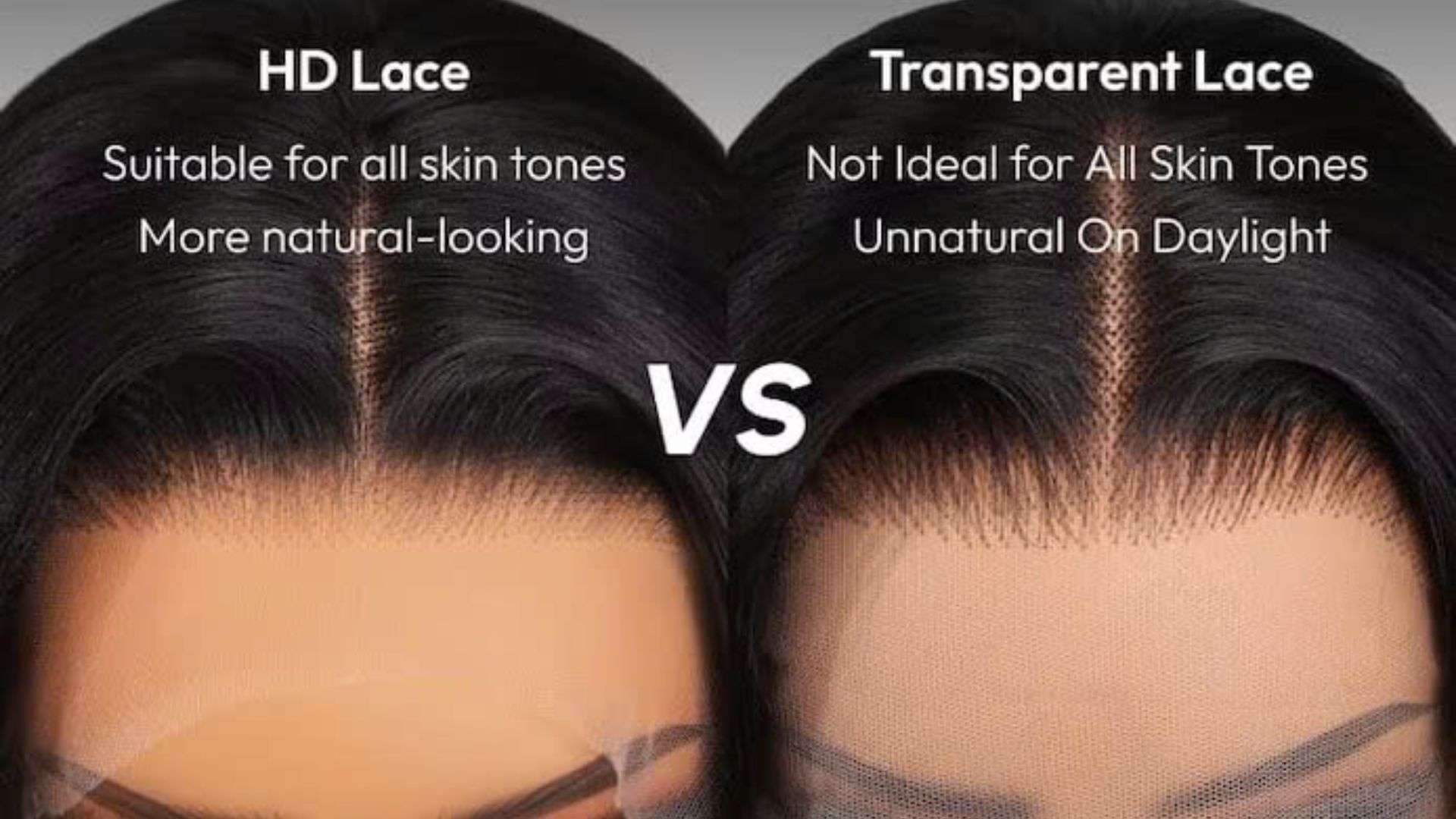 HD Lace Wigs Explained: The Secret to a Flawless Hairline 3 HD Lace Different from Transparent Lace