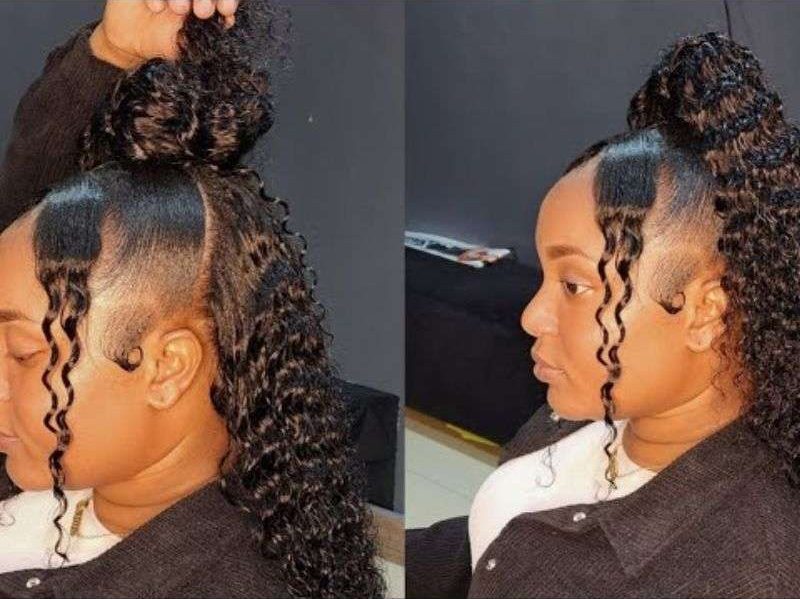 Half Up – Half Down Deep Wave