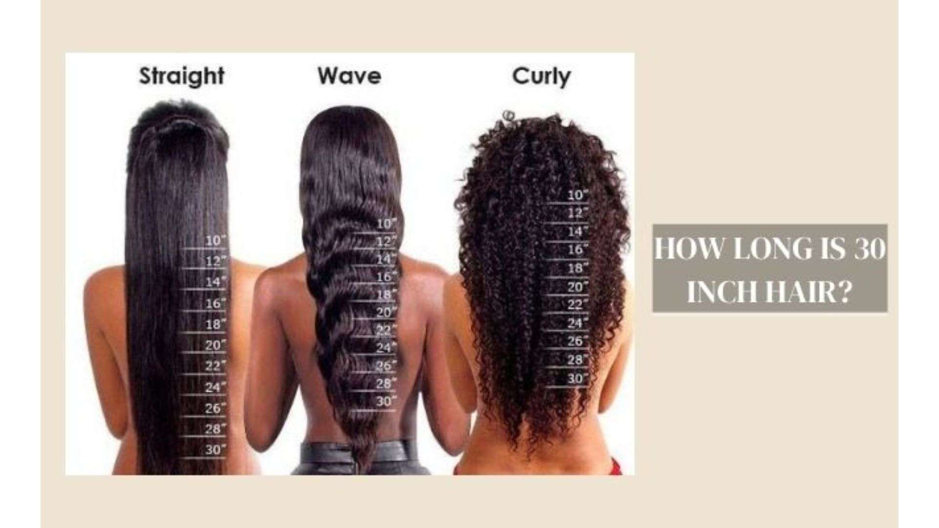 30 Inches Super Double Drawn Hair – The Secret to Volume and Length 5 How Long Is 30 Inches of Hair, Really