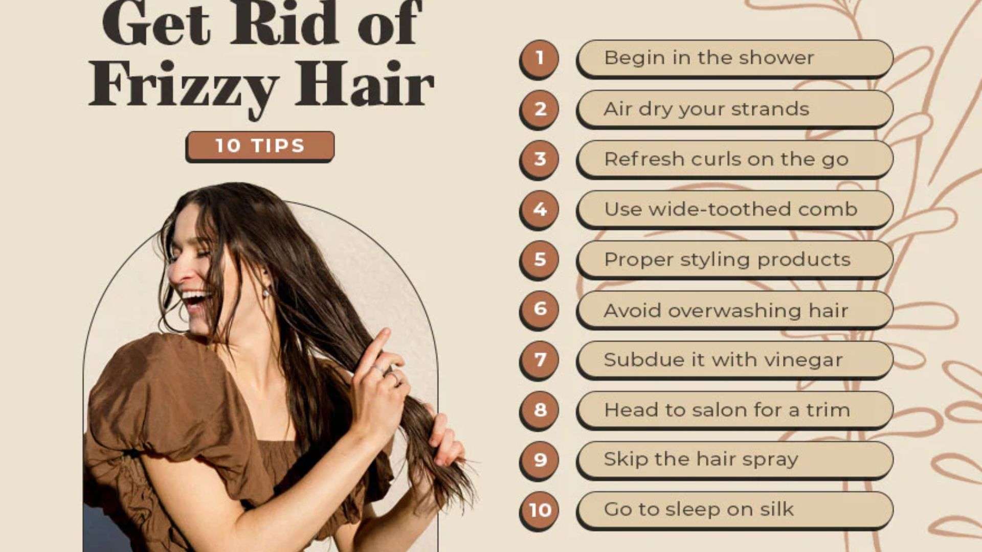 How to Prevent Frizz in Loose Curly Hair