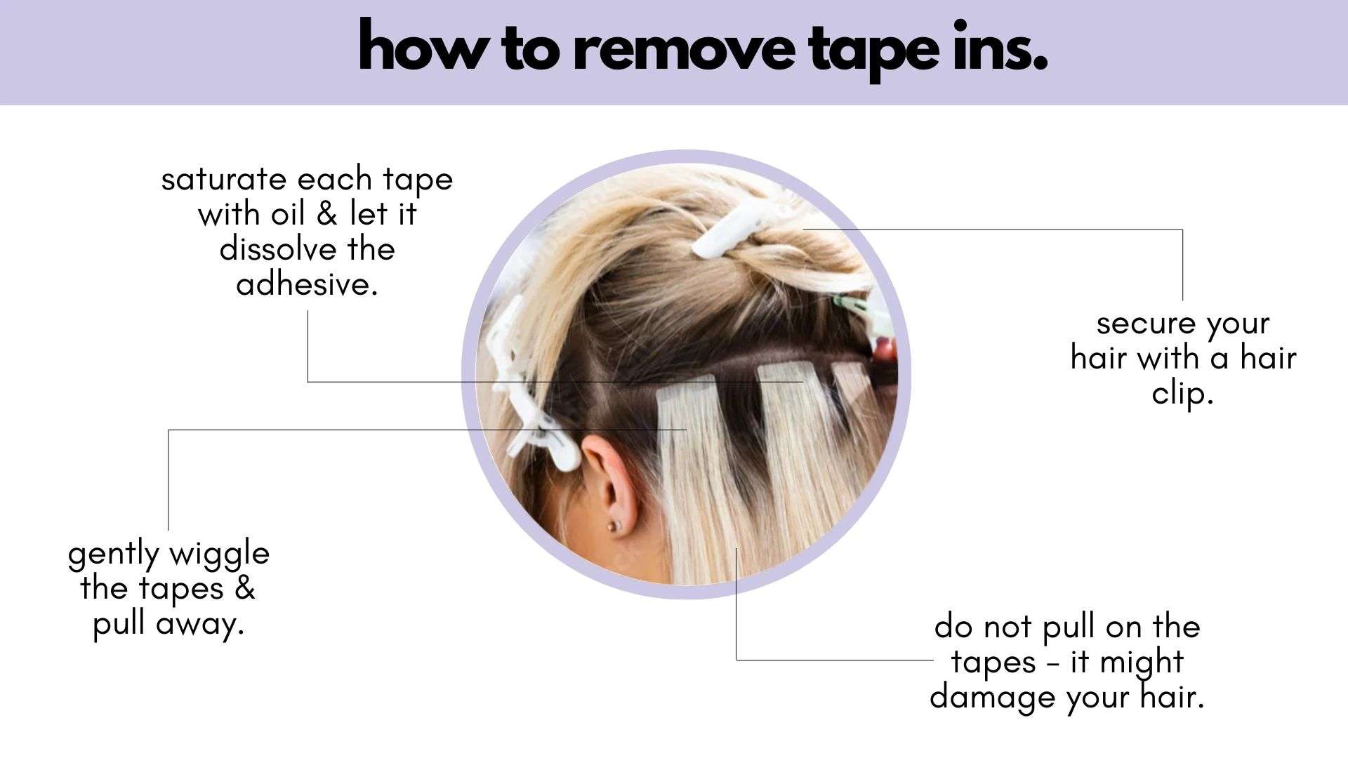 Curly Tape-In Hair Extensions: The Easiest Way to Add Volume 6 How to remove tape in