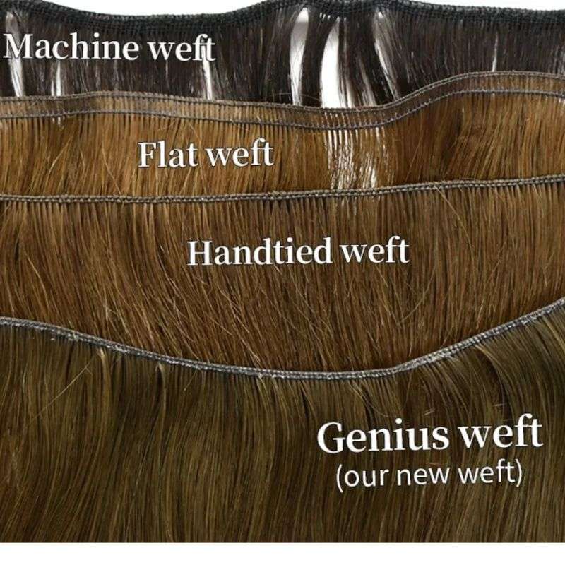 Identify High-Quality Weft Hair Extensions