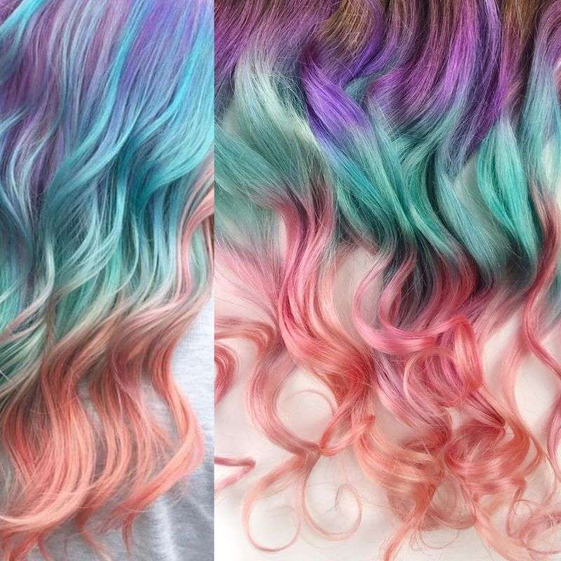 Most Popular Hair Colors for Wigs in 2025 6 Pastel Pops_ Lavender, Mint, and Peach