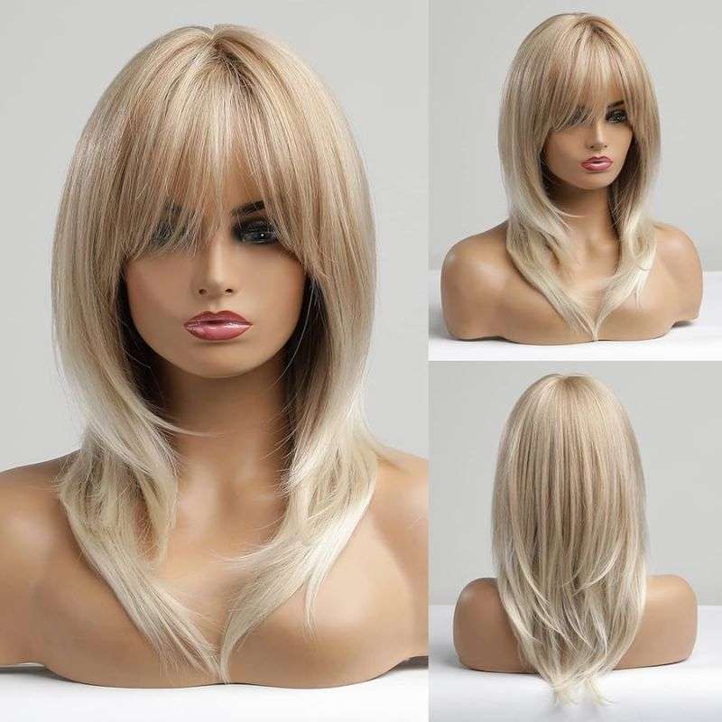 Shoulder-Length Layered Hairstyles Wigs – The Effortless Rejuvenation
