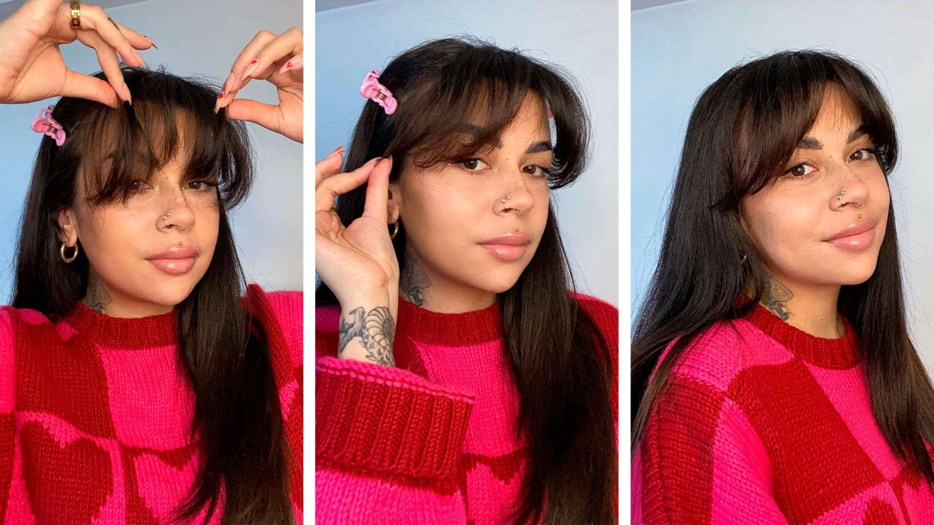 Styling Ideas with Clip-In Bangs