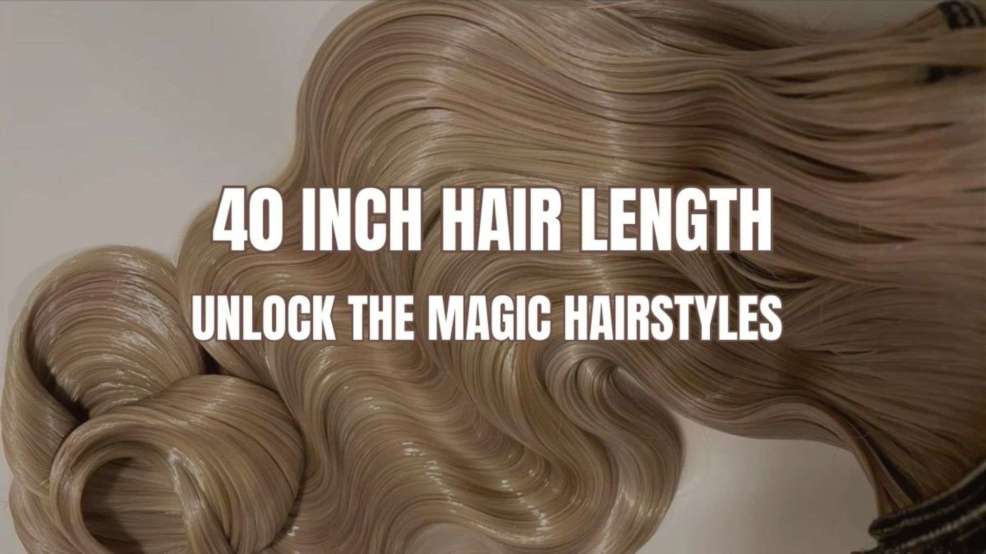Clip-In 40 Inch Hair Extensions for Luxurious Volume 7 Styling Tips for 40-Inch Hair Extensions