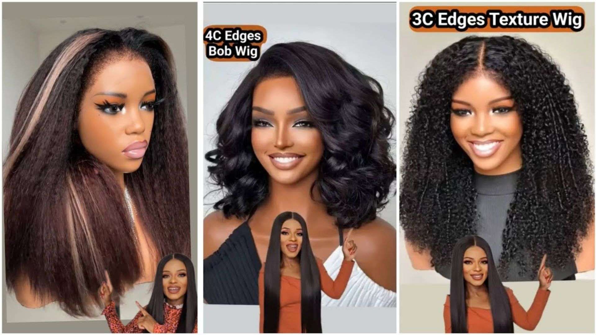 Texture Matches Afro American Natural Hair