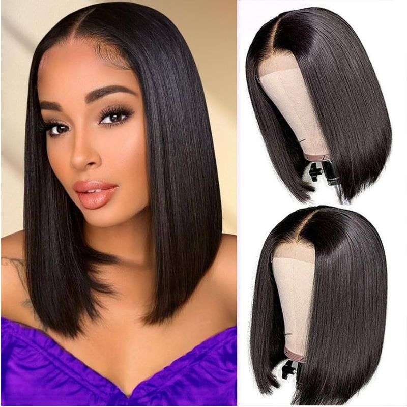 Top Straight Lace Closure Bob Wigs You Need in 2025 1 Top 5 Straight Lace Closure Bob Wigs You Should Try This Year