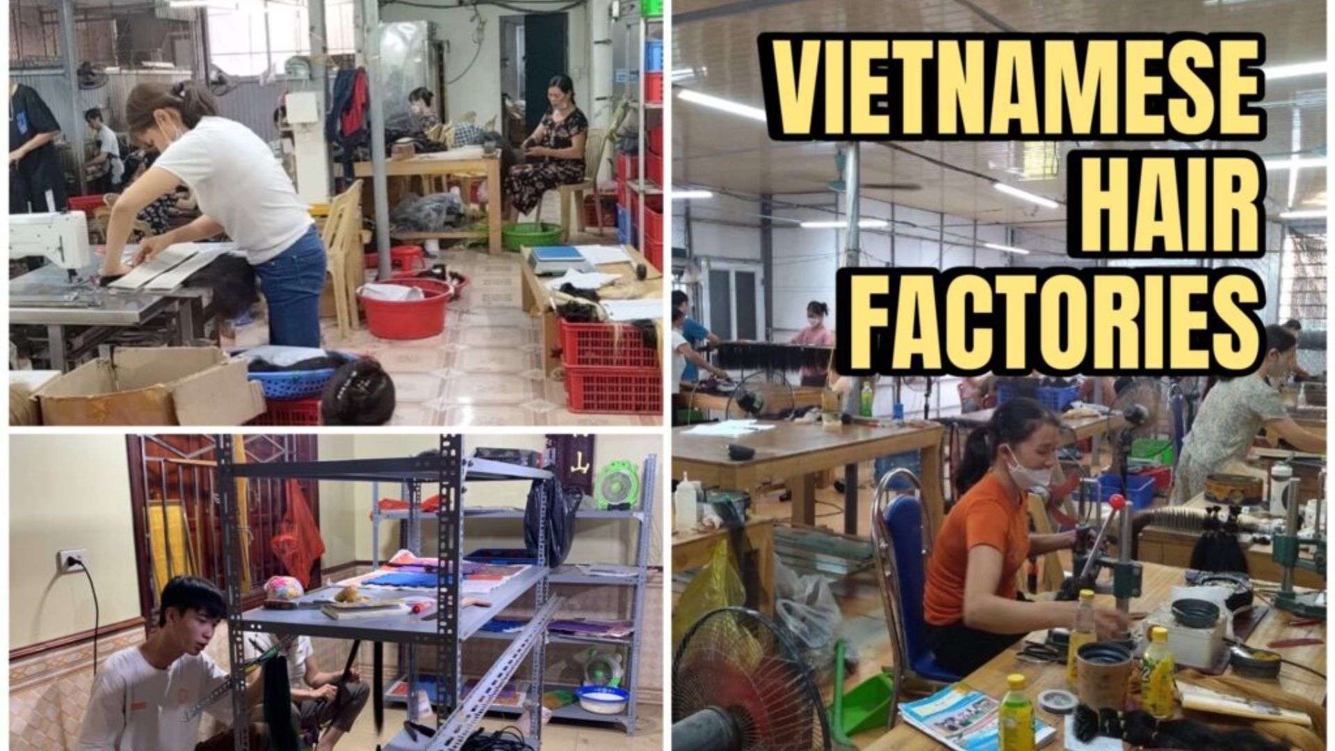 Vietnamese hair factories