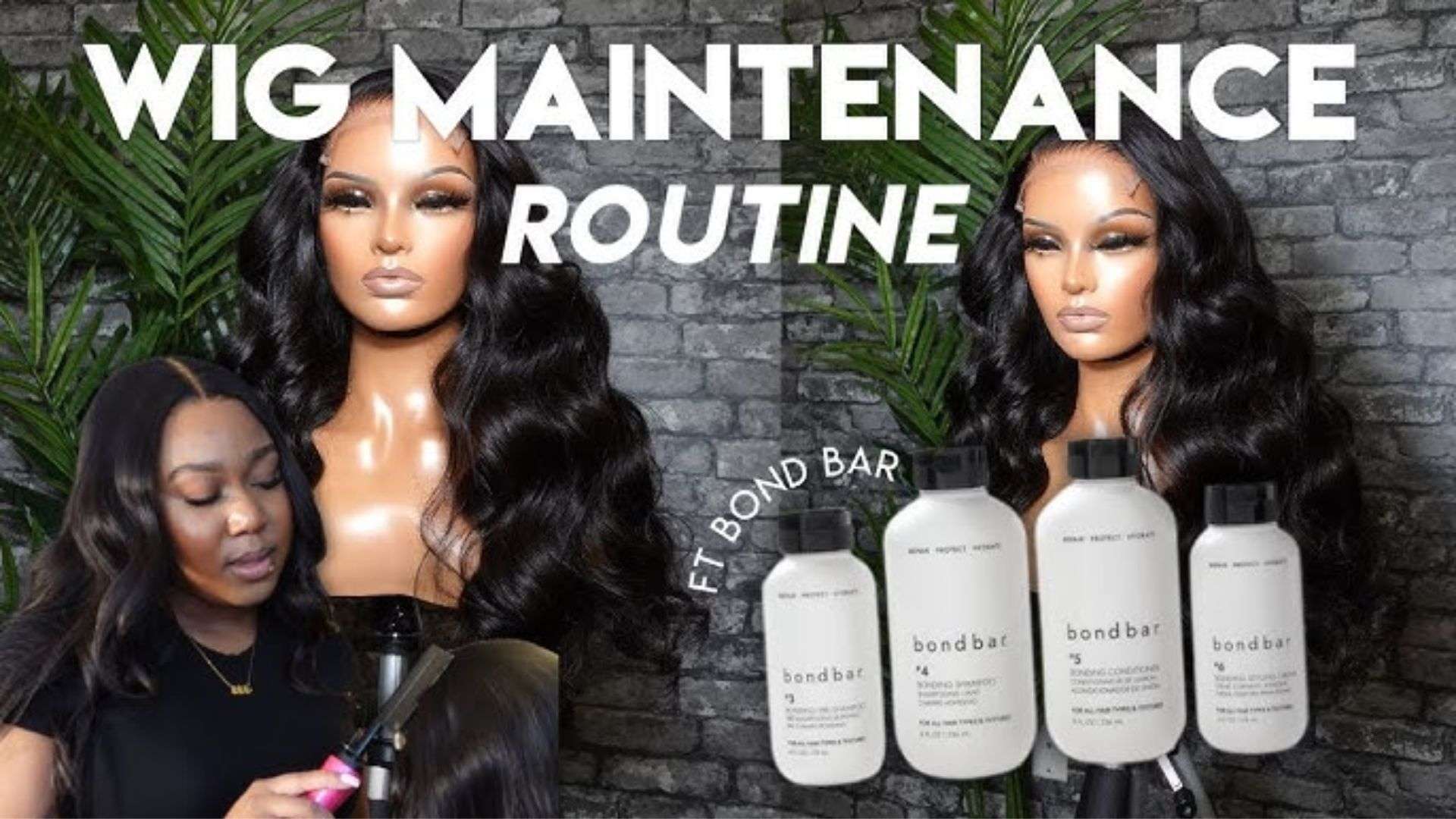 Wig maintenance routine