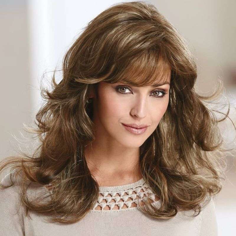Wispy Bangs Wig – Soft and Youthful
