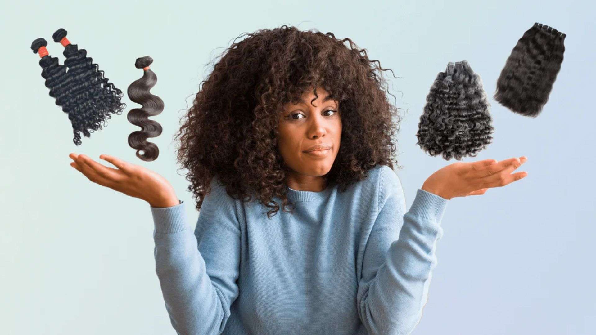 Raw Hair vs Remy Hair – What Should You Choose for Wigs? 8 chooser texture human hair bundles