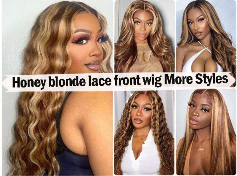 Best Ombre Wigs for a Natural Yet Stylish Look 1 honey blonde lace front wig more styles