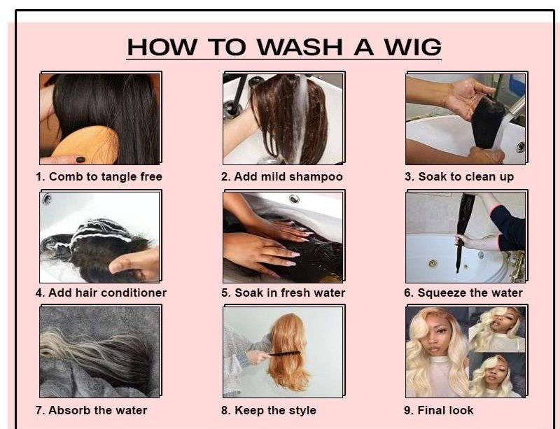 how to wash a wig