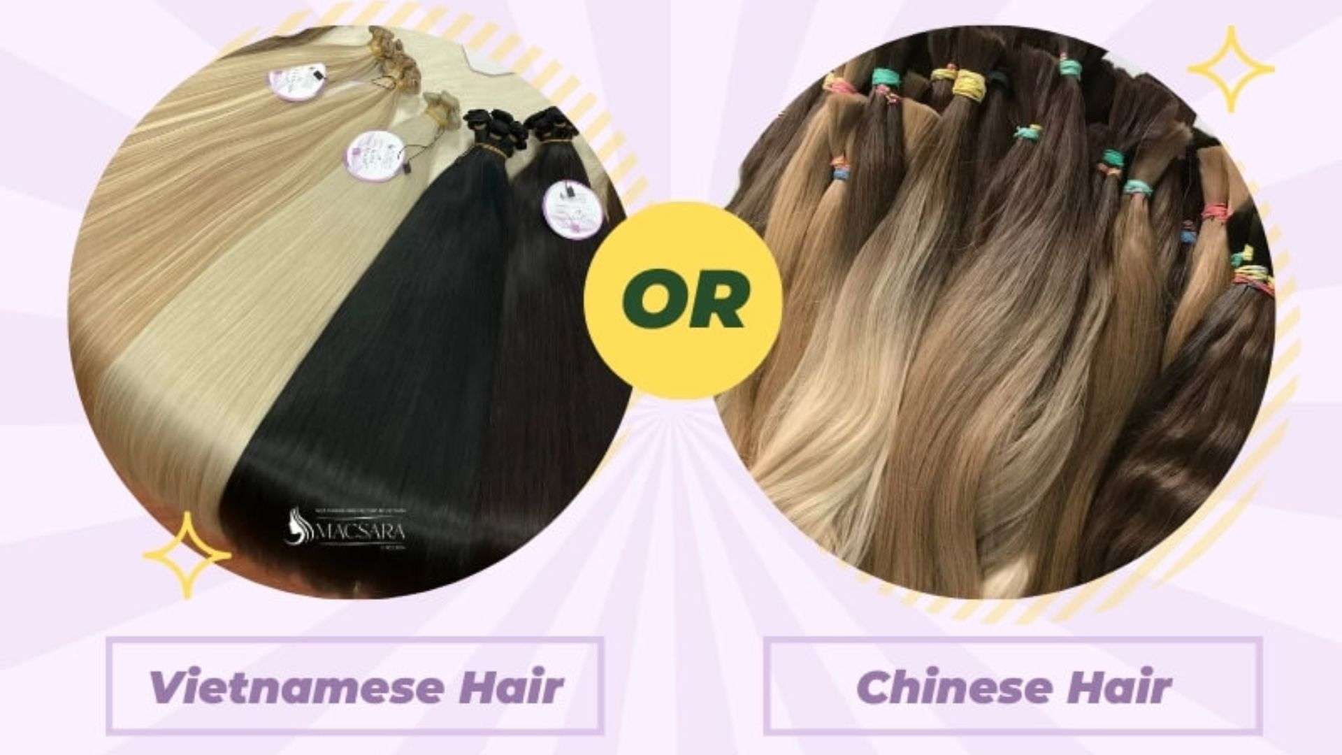 vietnamese hair vs chinese hair
