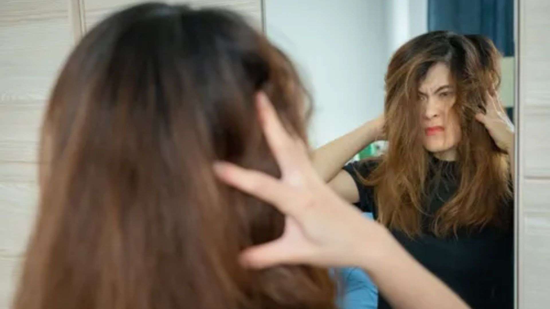 Long Hair Feels Uncomfortable in Hot Weather
