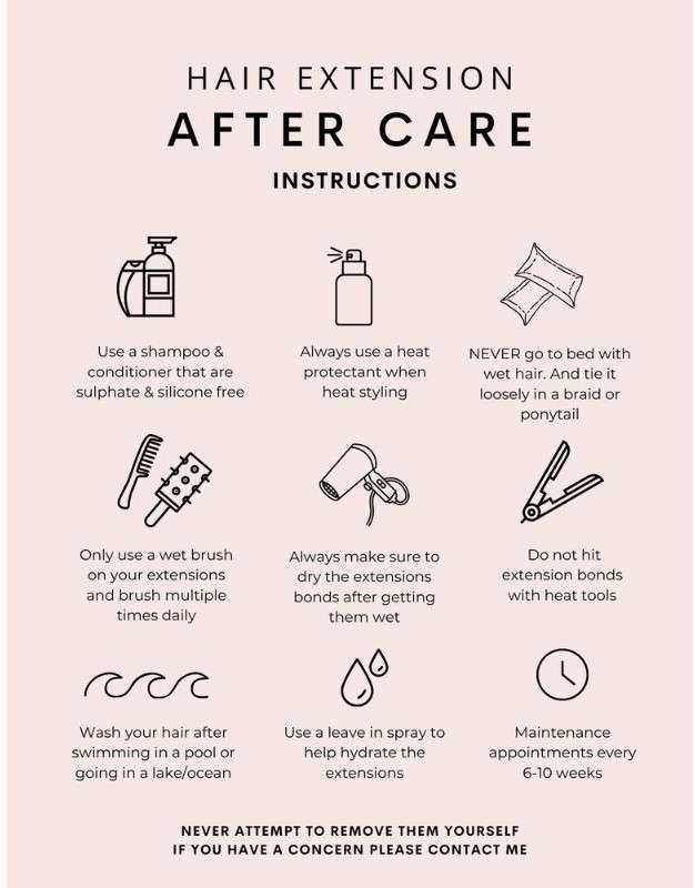 Aftercare Tips for Long-Lasting Extensions