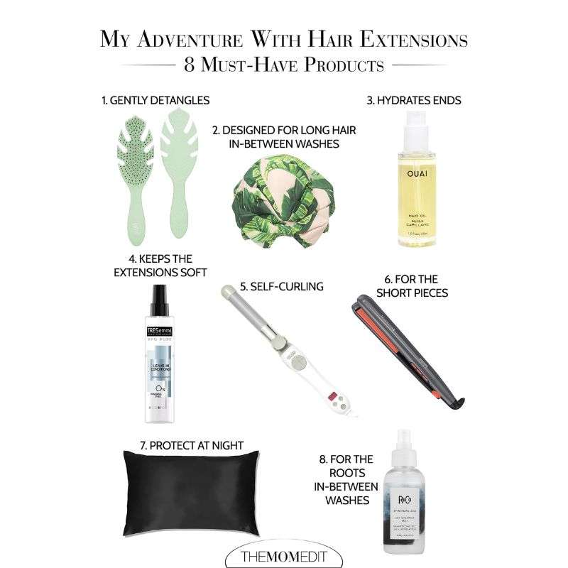Best Products to Use on Hair Extensions