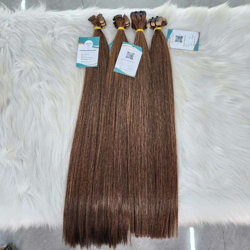 Color 6A Light Ash Brown Tape-In Extensions 5 #6A Light Ash Brown Tape-In Extensions