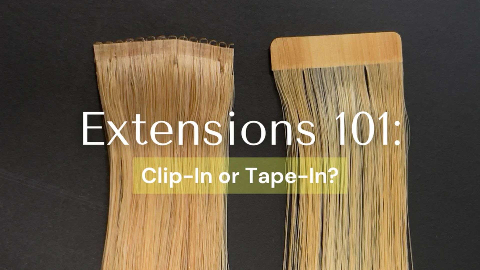 Hair Extensions 101: Clip-in, Tape-in, U-tip – Which Type for You? 1 Clip-in Hair Extensions