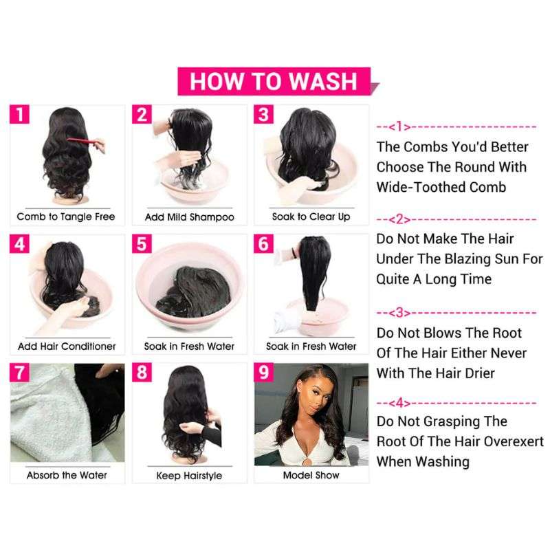 The Ultimate Guide on How to Wash Wigs and Hair Extensions Properly 4 How to Care for Your Wigs