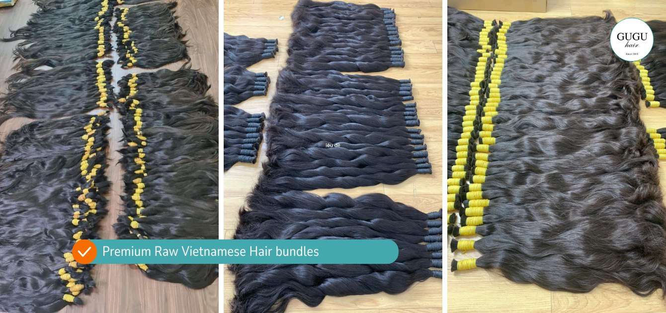 Raw Vietnamese Hair 3 Premium Raw Vietnamese Hair bundles