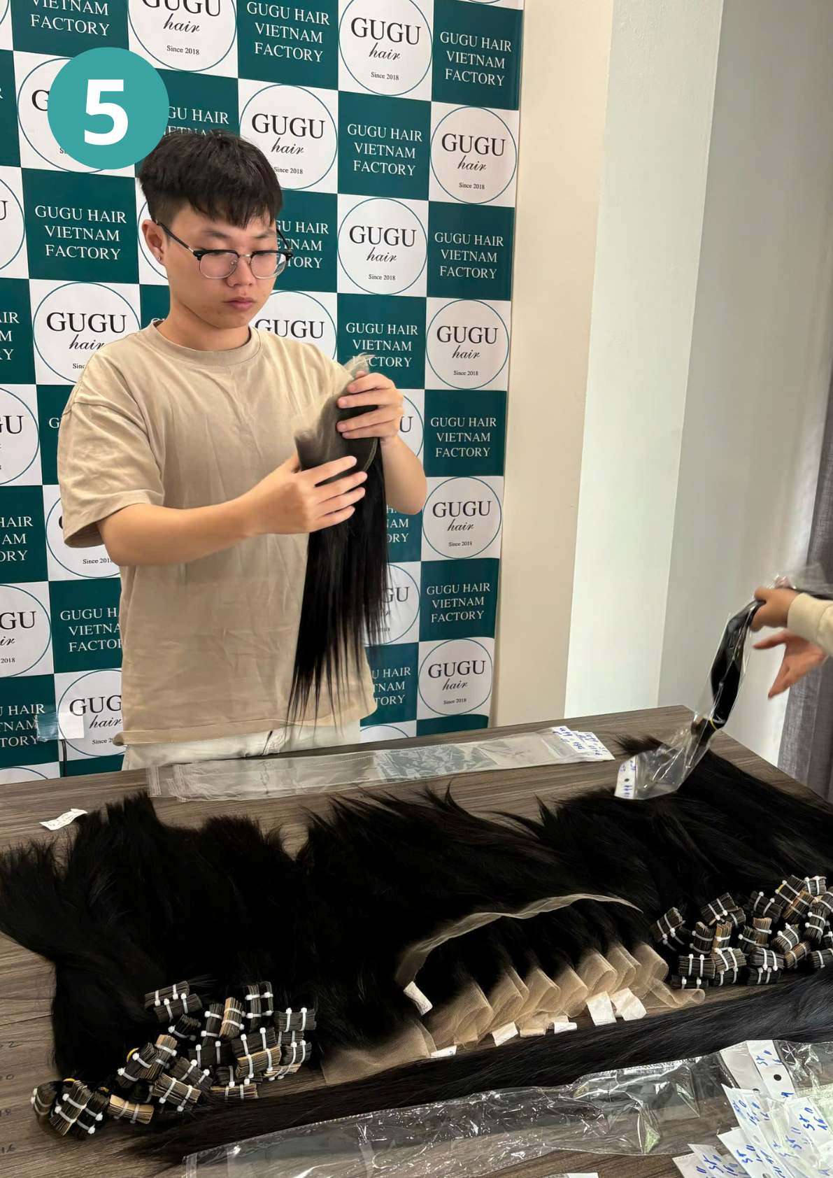Vietnamese Hair Factory | Human Hair Manufacturer | GUGU HAIR 141 Quality Inspection