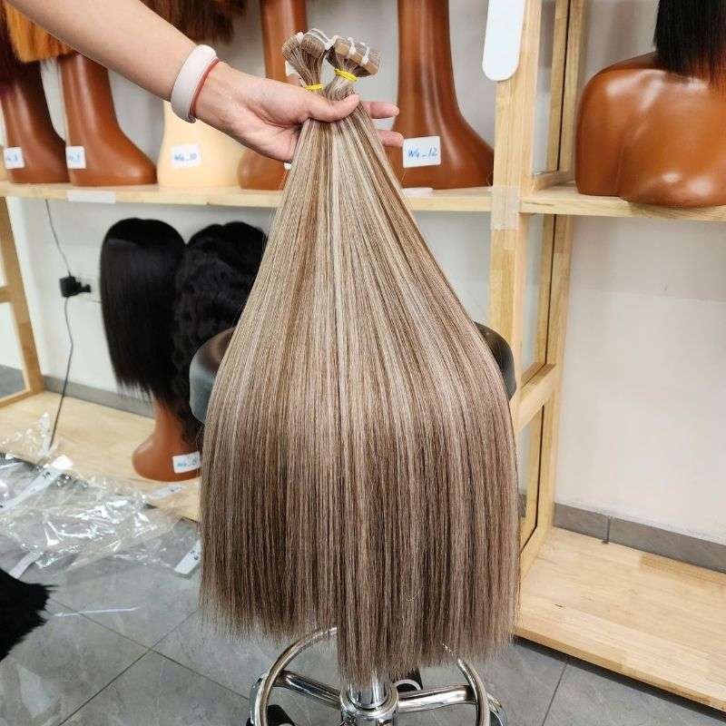 GUGU HAIR – Raw Vietnamese Human Hair Wig 63 Tape-In Hair Extensions