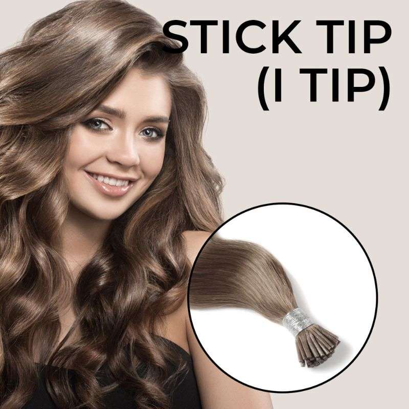 Hair Extensions GUGU HAIR Offers: From Clip-in to Nano Ring 3 stick tip
