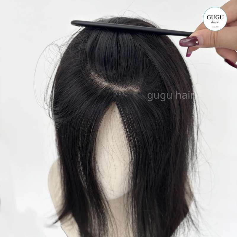 Human Hair Topper for Thinning Hair | Vietnamese Human Hair | GUGU HAIR 5 Human Hair Topper for Thinning Hair | Vietnamese Human Hair | GUGU HAIR - Image 5