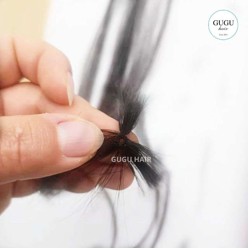 Wholesale Russian Hair 12a HD Feather H6 10inch Hair Extensions Human Hair