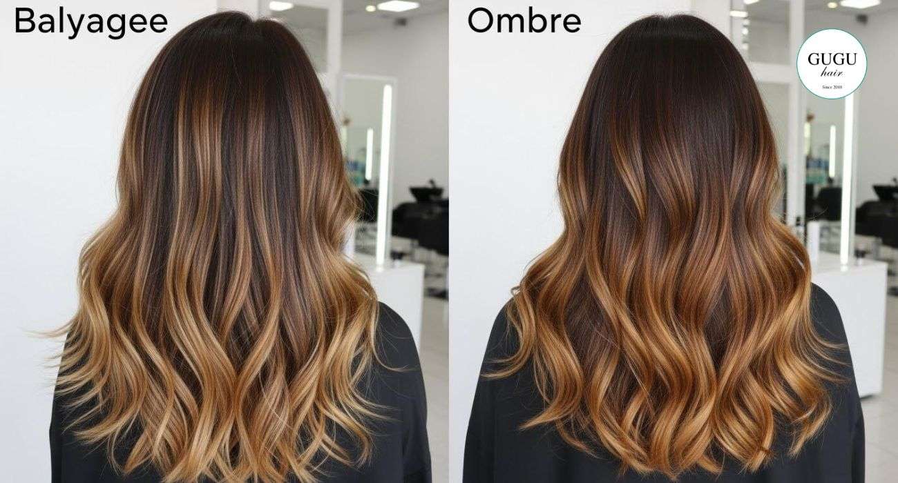 Balayage Tape-In Hair Extensions: A Guide to Natural-Looking Dimension 3 Balayage Tape-In Hair vs. Ombre Tape-In Hair