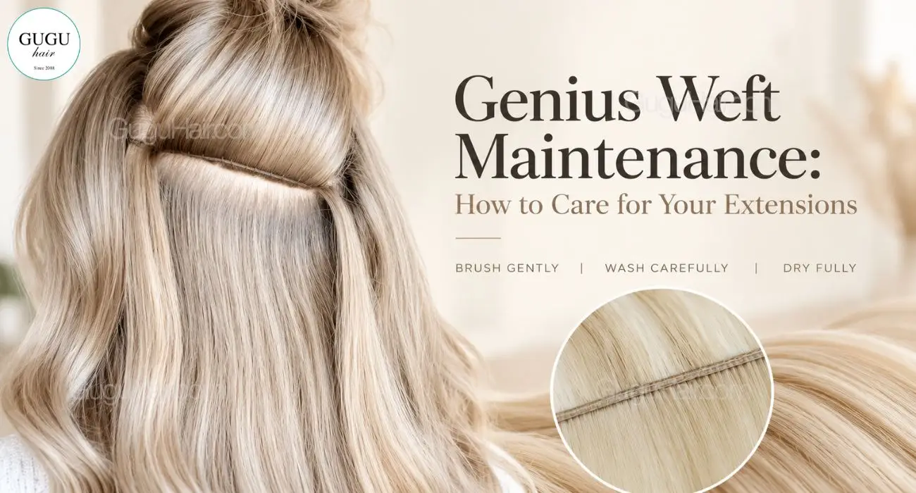 Vietnamese Hair Factory | Human Hair Manufacturer | GUGU HAIR 158 Genius weft maintenance: How to care for your extensions